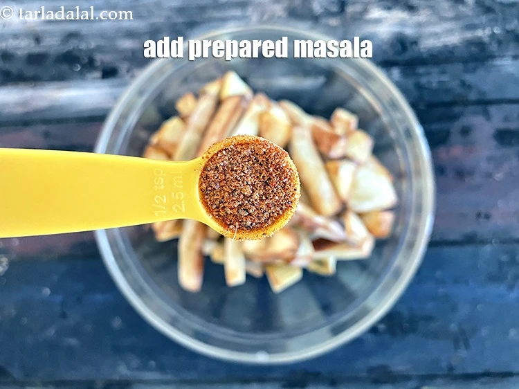 Step 22 – <p>Add <strong>prepared masala</strong>.</p>