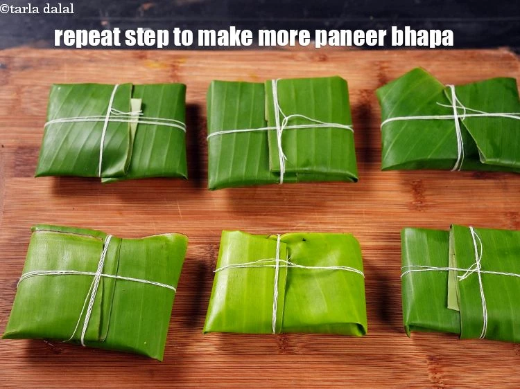 Step 20 – <p>Repeat step 4 to 6 to make 9 more paneer bhapa.<br>&nbsp;</p>