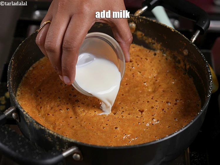 Step 33 – <p><span style="background-color:rgb(255,255,255);color:rgb(0,0,0);">Add ¼ cup milk.</span></p>
