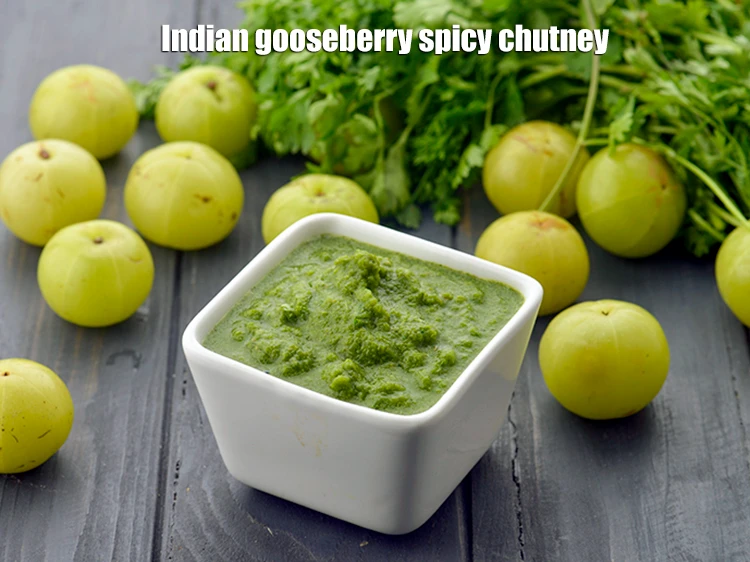 Step 11 – <p>Serve <strong>amla chutney&nbsp;</strong>or store it in an airtight container and refrigerate it.</p>