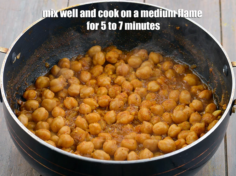 Step 28 – <p>Mix well and cook on a medium flame for 5 to 7 minutes, stir it …
