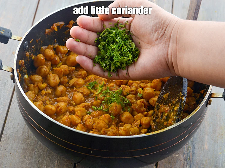 Step 30 – <p>Also, you can add little <strong>coriander</strong> if you want.</p>
