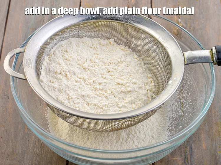 Step 31 – <p>For the <strong>aloo bhatura</strong>, in a deep bowl, add the 1 cup <a href="https://www.tarladalal.com/glossary-plain-flour-maida-188i"><u>plain flour …