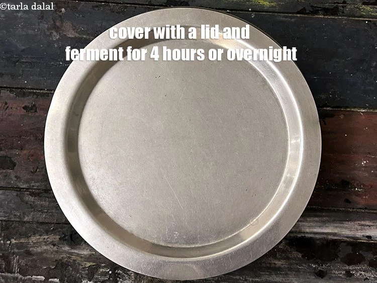 Step 17 – <p>Cover with a lid and keep aside to ferment for 4 hours or overnight.</p>