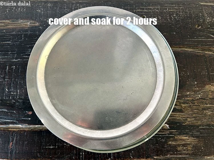 Step 8 – <p>Cover and soak for 2 hours.</p>