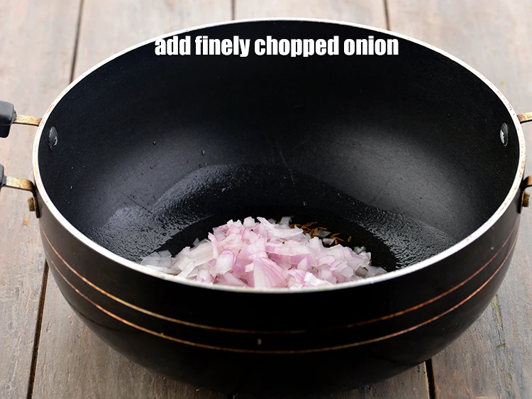 Step 15 – <p>Allow the cumin seeds to crackle, it will take 30 seconds. Do not overdo it …