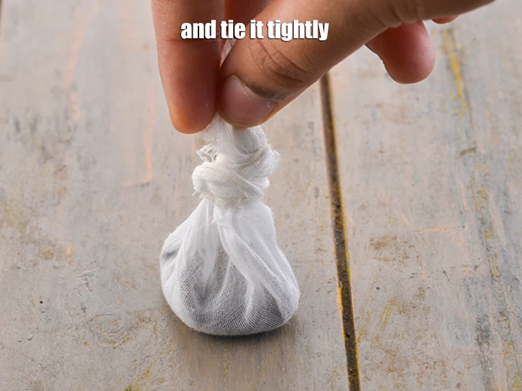 Step 6 – <p>And tie it tightly. Keep aside.</p>