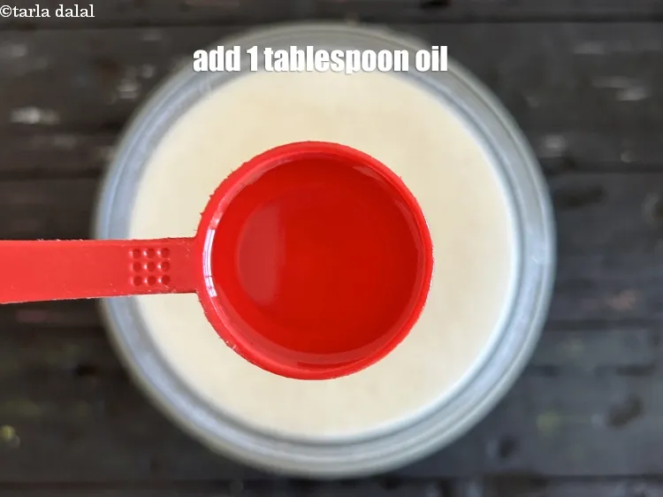 Step 11 – <p>Add <strong>1&nbsp;tbsp</strong>&nbsp;<a href="glossary-oil-671i">oil</a>.</p>