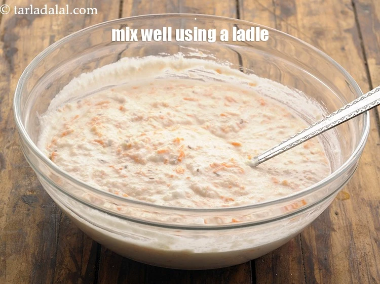 Step 20 – <html><head><meta charset="UTF-8"></head><body><p>Mix well using a ladle.&nbsp;&nbsp;</p></body></html>