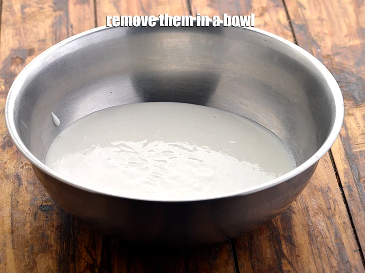 Step 15 – <p>Remove them in a bowl. The container should have enough room for the batter to …