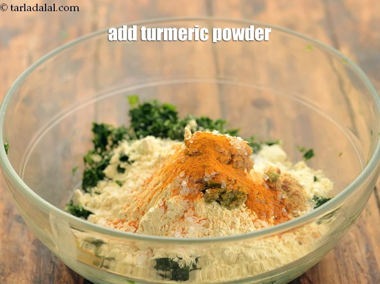 Step 12 – <p>Add 1/2 tsp <a href="https://www.tarladalal.com/glossary-turmeric-powder-haldi-645i"><u>turmeric powder (haldi)</u></a><u>.</u></p>