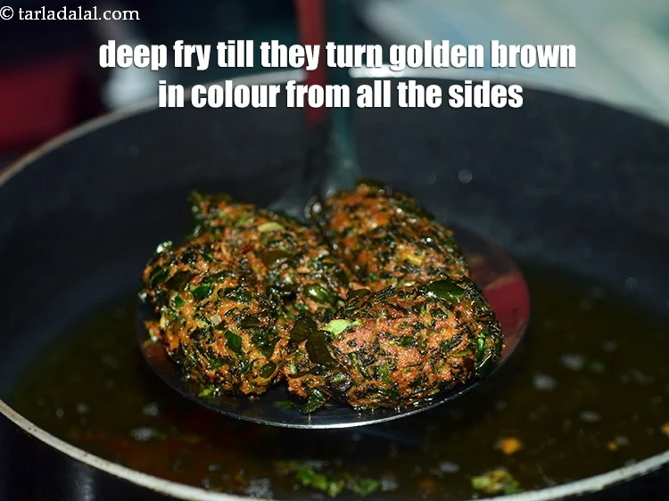 Step 21 – <p>Deep fry till they turn golden brown in colour from all the sides. Don’t deep …