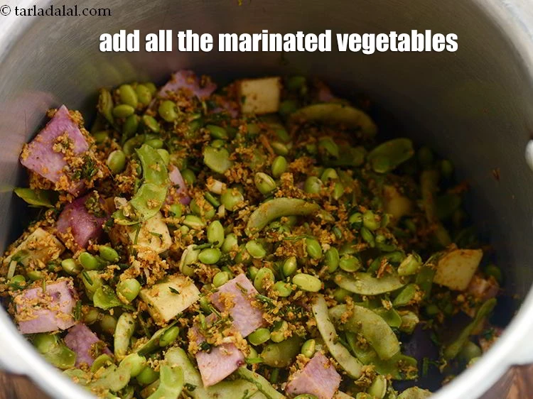 Step 50 – <p>Add all the marinated vegetables.</p>