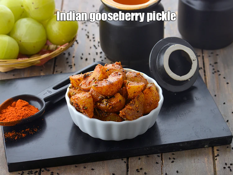 Step 11 – <p><span style="background-color:rgb(255,255,255);color:rgb(0,0,0);">Serve the </span><strong>amla pickle</strong><span style="background-color:rgb(255,255,255);color:rgb(0,0,0);"> immediately or store it in an air-tight container and …