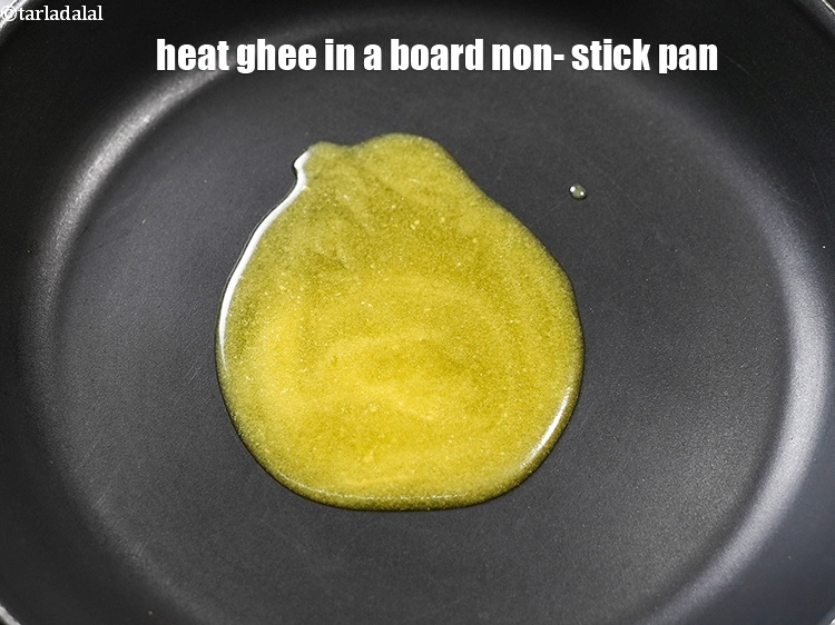 Step 10 – <p><span style="background-color:rgb(255,255,255);color:rgb(0,0,0);">Heat the </span>2 tbsp <a href="https://www.tarladalal.com/glossary-ghee-245i"><u>ghee</u></a><span style="background-color:rgb(255,255,255);color:rgb(0,0,0);"> in a broad pan. Also, you can …