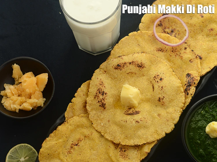 Step 14 – <p><strong>Punjabi makki ki roti</strong><span style="background-color:rgb(255,255,255);color:rgb(0,0,0);"> and serve hot.</span></p>
