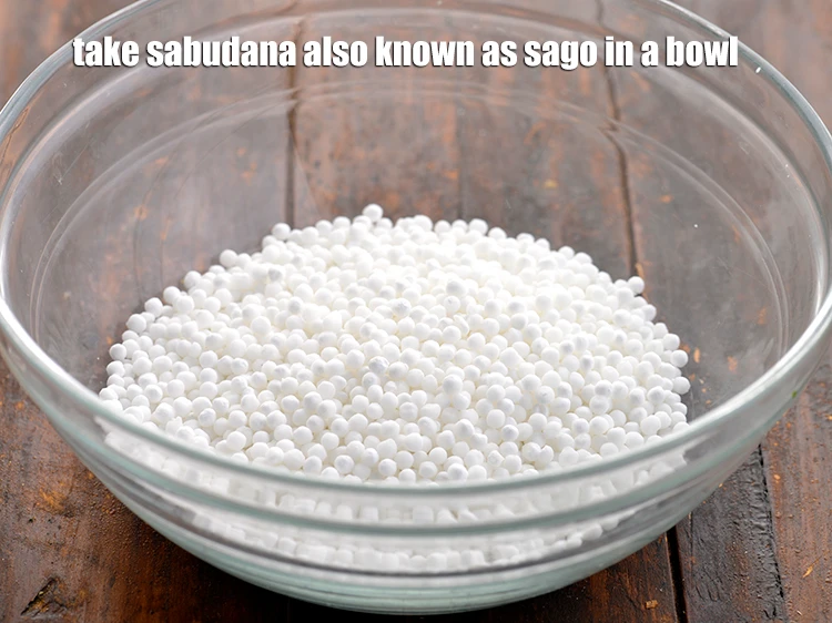 Step 7 – <p>To make<strong> Sabudana Khichdi</strong>, take <span style="background-color:rgb(255,255,255);color:rgb(0,0,0);">1 cup </span><a href="https://www.tarladalal.com/glossary-sago-sabudana-605i"><u>sago (sabudana)&nbsp;</u></a> also known as sago …