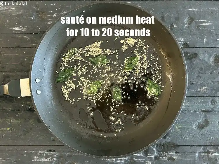 Step 33 – <p>Saute on medium heat for. 10 to 20 seconds.</p>