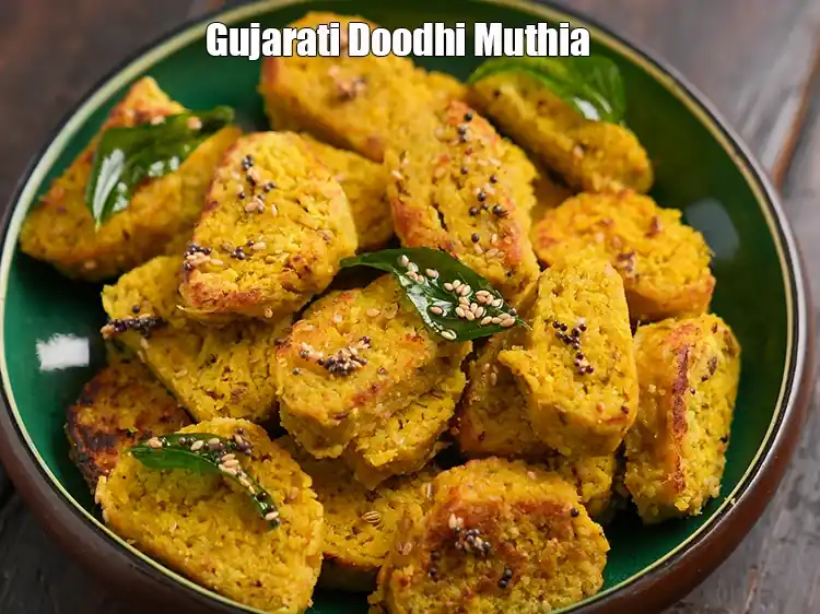 Step 36 – <p>Serve the <strong>doodhi muthias</strong> with green chutney. They taste good even when they are cold, …