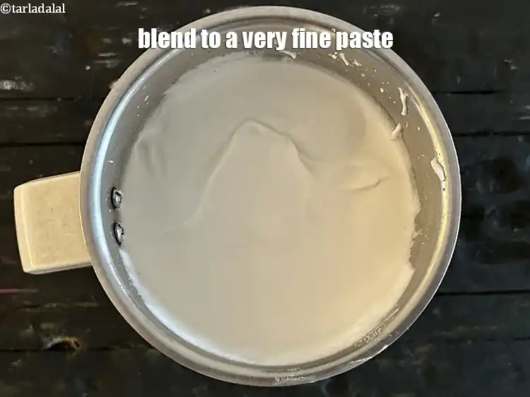 Step 15 – <p>Blend in a mixer to smooth&nbsp;<strong>(very fine )</strong>&nbsp;paste.</p>
