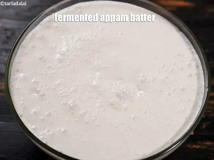 Step 31 – <p>Fermented appam batter.</p>