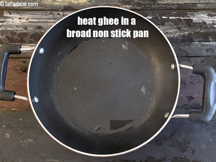 Step 3 – <html><head></head><body><p><span style="background-color:rgb(255,255,255);color:rgb(0,0,0);">To make </span><strong>aloo aur kaddu ki subzi, </strong>heat 1 1/2 tablespoons ghee in a …