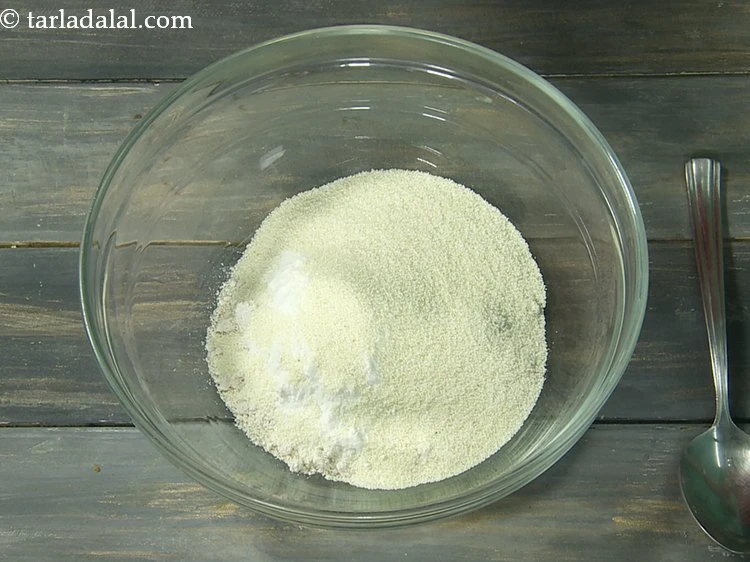 Step 8 – <p>Add semolina.</p>