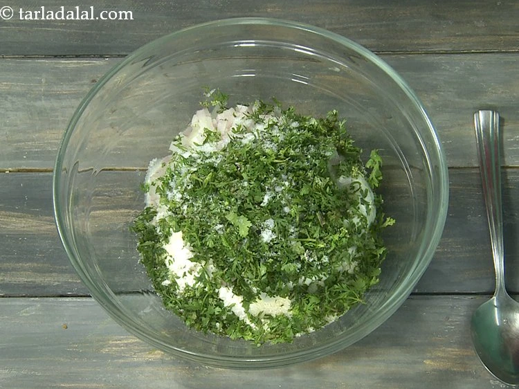 Step 13 – <p>Season the <strong>dosa</strong> <strong>batter</strong> with salt and freshly ground black pepper</p>