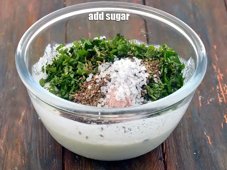 Step 14 – <p>Now, add the 1/2 tsp <a href="https://www.tarladalal.com/glossary-sugar-chini-shakkar-278i"><u>sugar</u></a>. It will bring out the flavors and enhance …