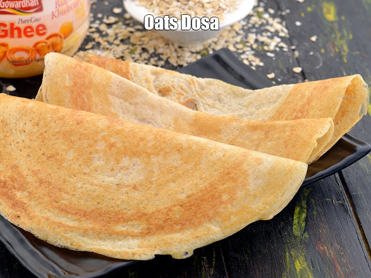 Step 27 – <p>Serve <strong>oats dosa </strong>immediately with<strong> </strong><a href="https://www.tarladalal.com/sambhar-3578r">sambhar</a>.</p>