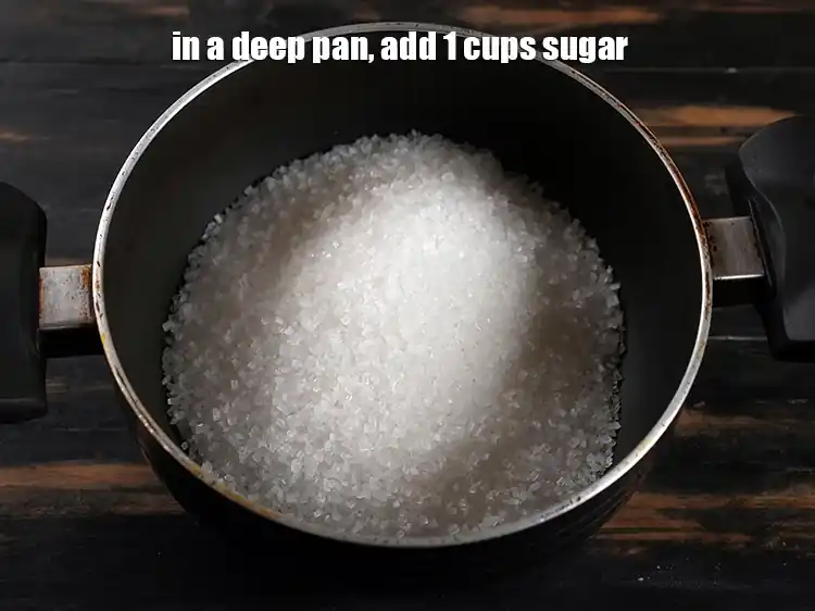 Step 1 – <p>To make the &nbsp;<strong>Sweet Peach Pickle</strong>, <span style="background-color:rgb(255,255,255);color:rgb(0,0,0);">in a deep non-stick pan, put </span>1 cup …