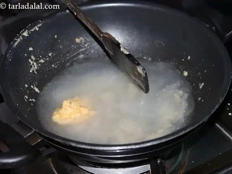 Step 6 – <p>Add the 1 tbsp <a href="https://www.tarladalal.com/glossary-jaggery-gur-gud-kala-gud-477i#ing_2806"><u>grated jaggery (gur)</u></a>.</p>