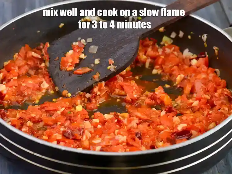 Step 30 – <p><span style="background-color:rgb(255,255,255);color:rgb(0,0,0);">Mix well with the help of a ladle. </span>Cook on a slow flame for …