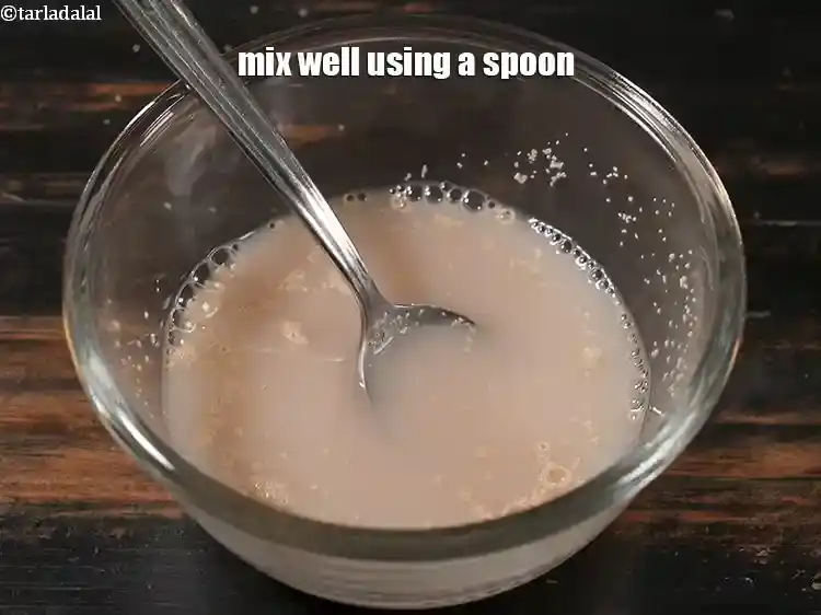 Step 10 – <p>Mix well using a spoon.</p>