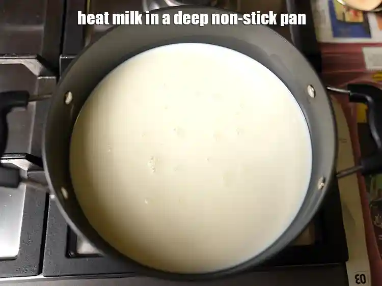 Step 1 – <p>To make <strong>Hyderabadi Lauki Kheer with Mini Rasgullas</strong>, <span style="background-color:rgb(255,255,255);color:rgb(0,0,0);">Heat </span>3 cups <a href="https://www.tarladalal.com/glossary-milk-doodh-full-cream-milk-514i"><u>milk</u></a><span style="background-color:rgb(255,255,255);color:rgb(0,0,0);"> …