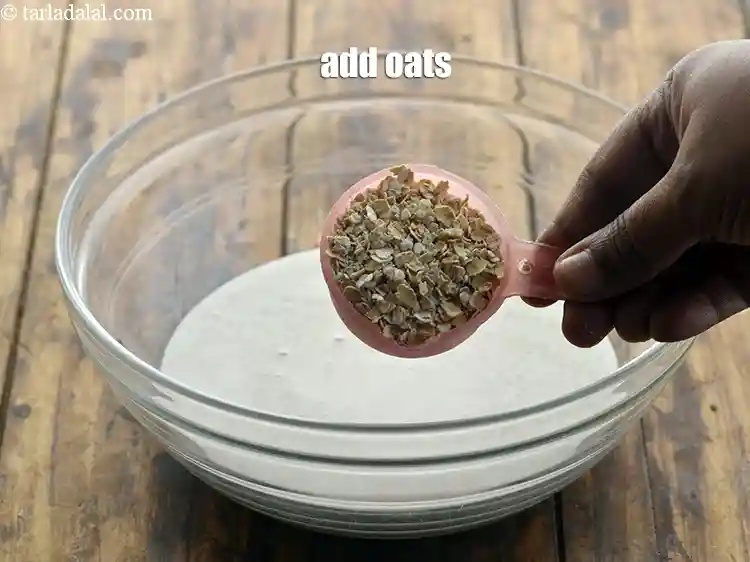 Step 11 – <p>Add all the remaining ingredients starting with oats.</p>