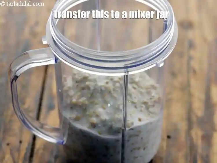 Step 8 – <p>Transfer this to a mixer jar.</p>