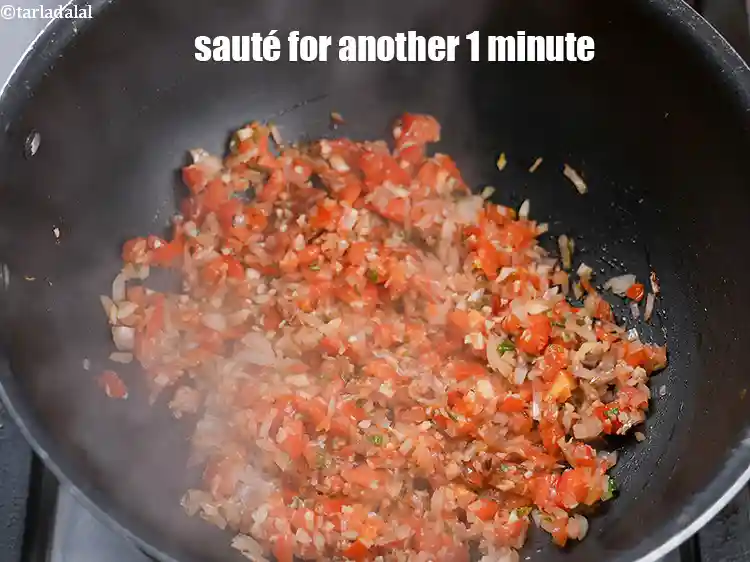 Step 21 – <p>Sauté on medium flame for another 1 minute.</p>