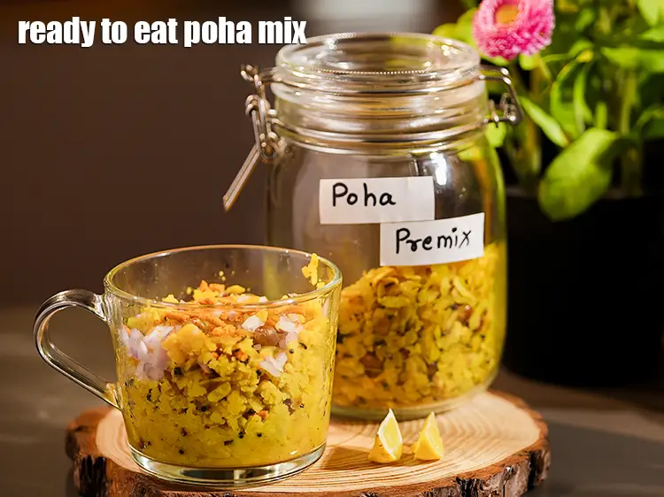 Step 19 – <p>Serve <strong>ready to eat poha mix</strong> it hot.</p>