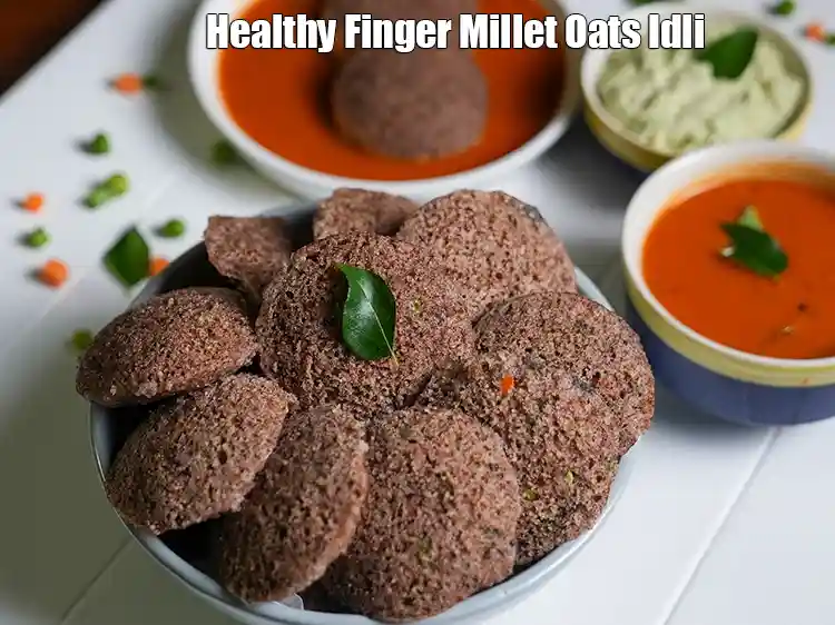 Step 26 – <p>Serve <strong>ragi oats idli recipe | healthy finger millet oats idli | vegetable ragi oats …