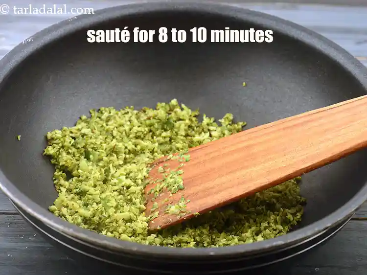 Step 15 – <p>Sauté on a medium flame for 8 to 10 minutes.</p>
