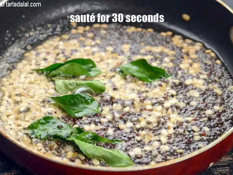 Step 23 – <p>Sauté on a medium flame for 30 seconds.</p>