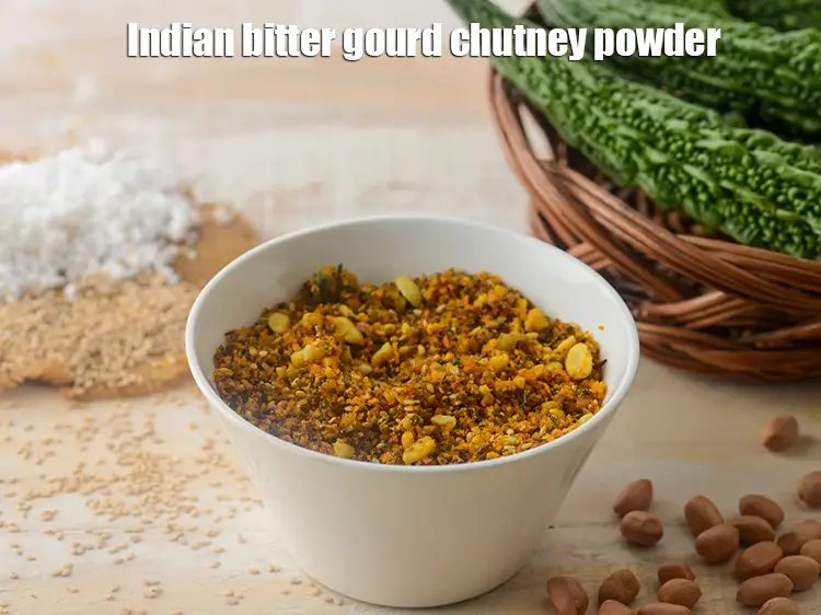 Step 26 – <p>Serve&nbsp;<strong>Indian bitter gourd chutney powder&nbsp;</strong>immediately.</p>