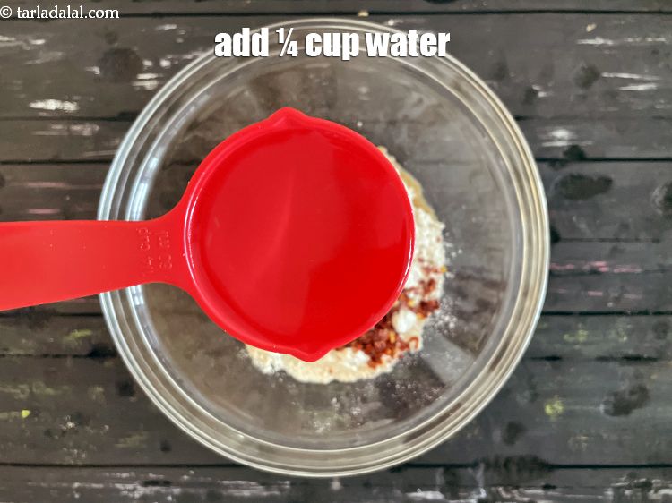 Step 11 – <p>Add 1/4 cup water to make a dough. We later added 3 more tablespoons of …