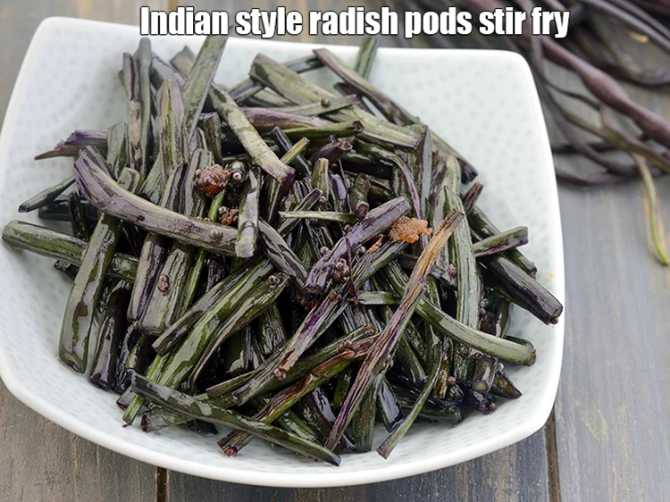 Step 19 – <p><span style="background-color:rgb(255,255,255);color:rgb(0,0,0);">Serve the </span><strong>purple mogri stir fry</strong><span style="background-color:rgb(255,255,255);color:rgb(0,0,0);"> immediately.</span></p>