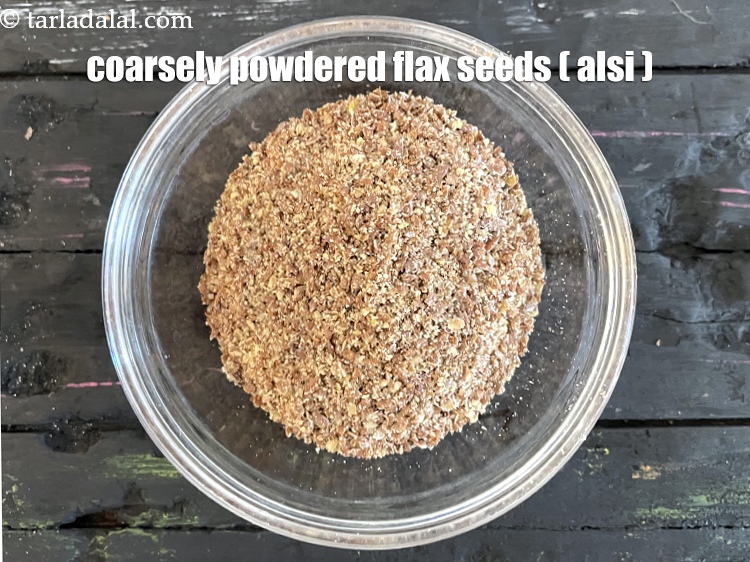 Step 30 – <p><span style="background-color:rgb(255,255,255);color:rgb(0,0,0);">Coarsely powdered flax seeds ( alsi ).</span></p>