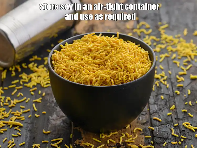 Sev Container Sev Recipe (Homemade Sev)
