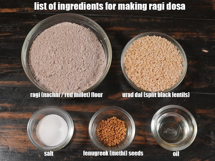 what is ragi dosa made of?