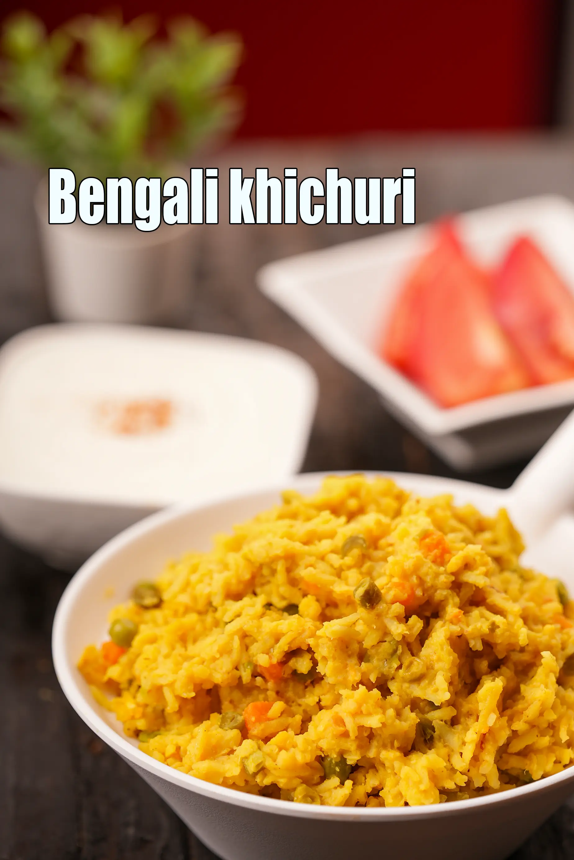 Bengali khichuri recipe | Bengali moong dal khichdi  | healthy, pregnancy vegetable khichdi |