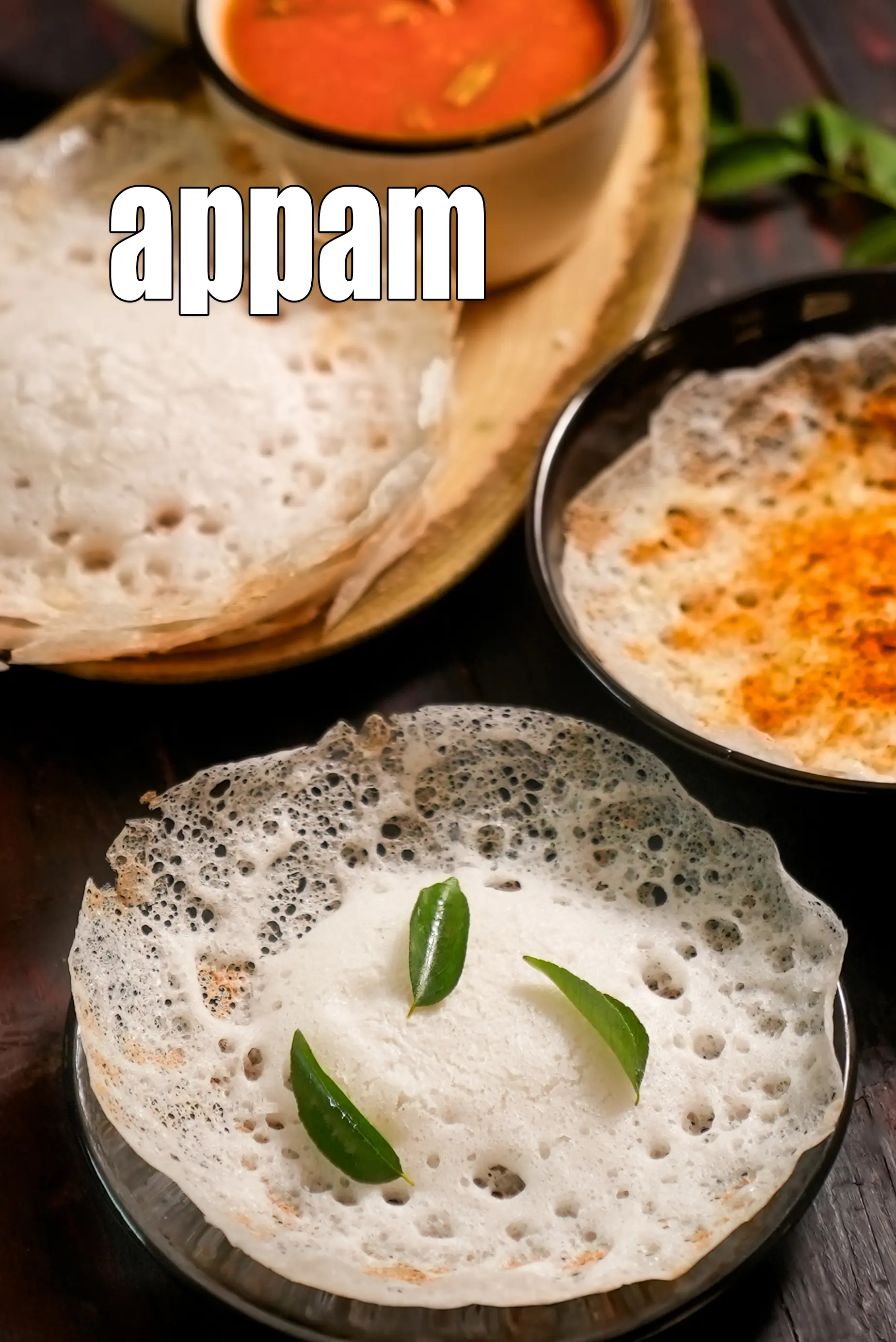 Appam ( How To Make Appam ) recipe, Appam Recipe
